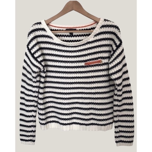 Tommy Hilfiger Striped Knit Sweater - Picture 1 of 14
